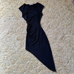 Black Asymmetrical Dress